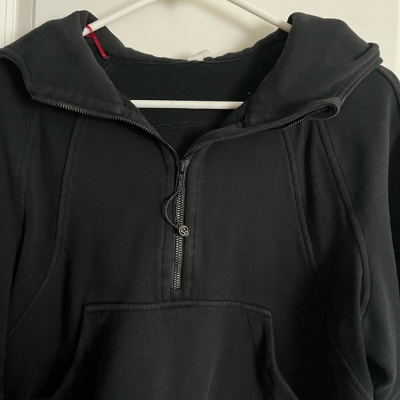 Lululemon Black 3/4 Crop Zip Hoodie, Size XS/S - Picture 6 of 15